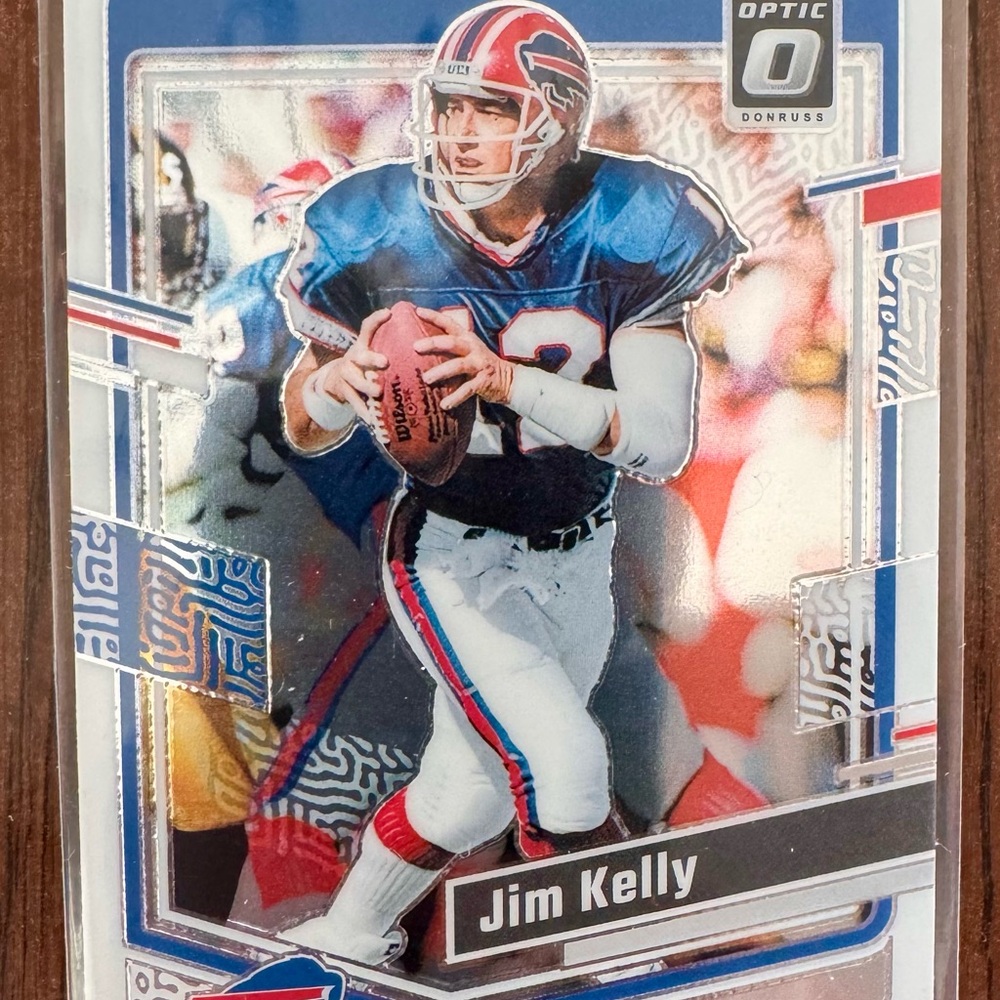 Donruss Optic Jim Kelly Football Card